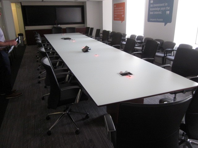 T12173 - Executive Glass Meeting Table